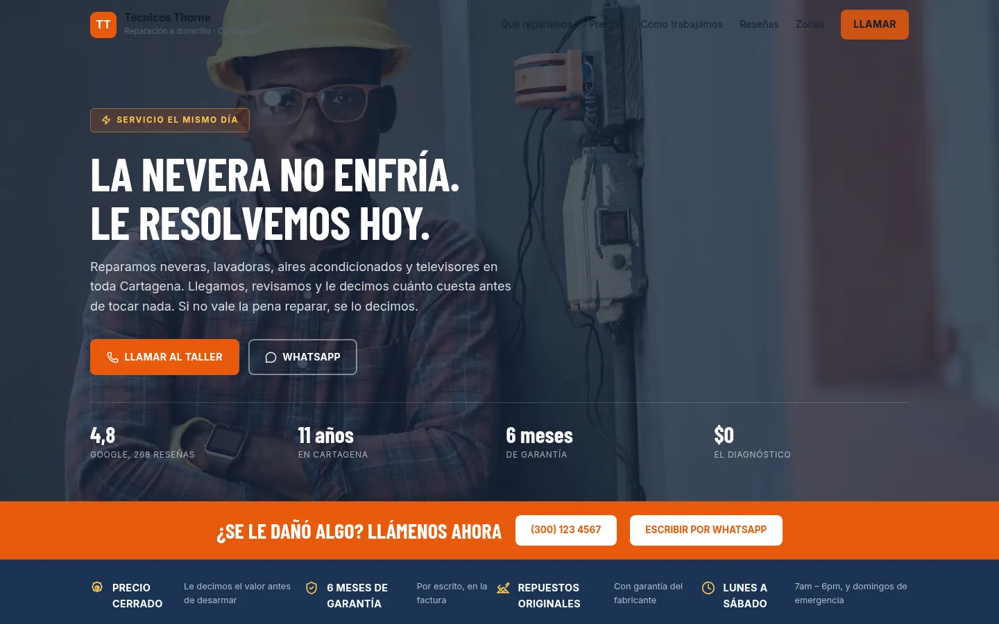 Un taller de reparaciones